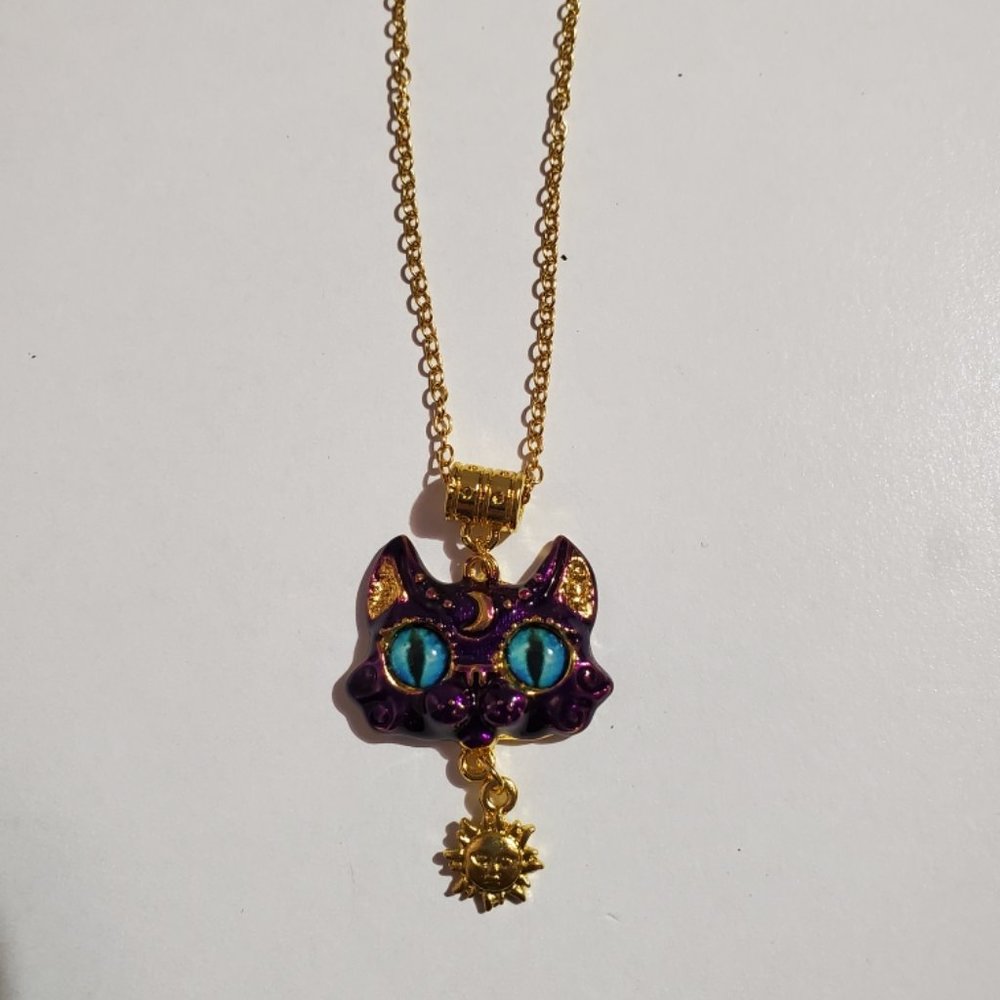 Celestial Cat Necklace